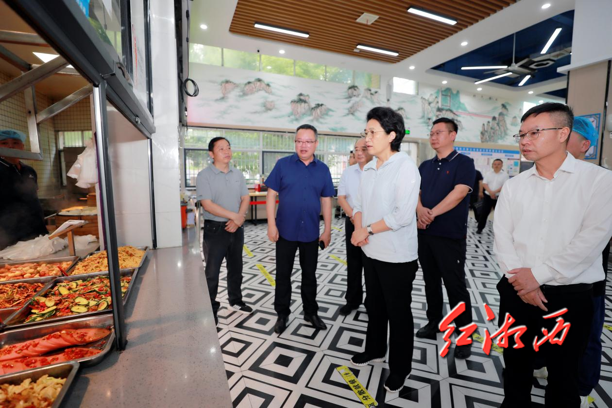 陈华到吉首大学督导食品安全工作