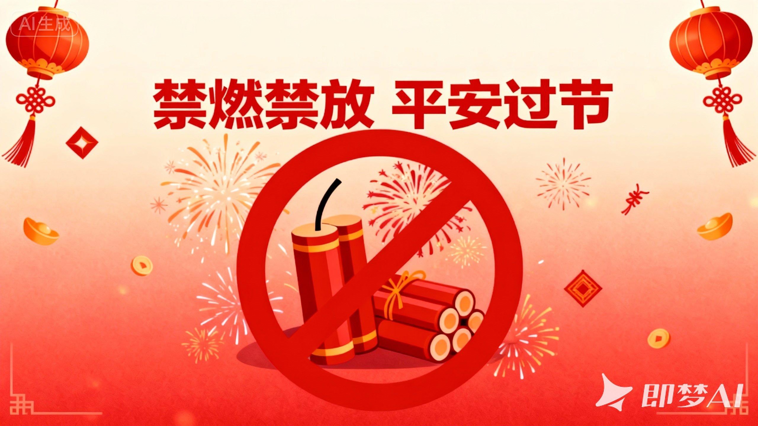 禁燃禁放 平安过节