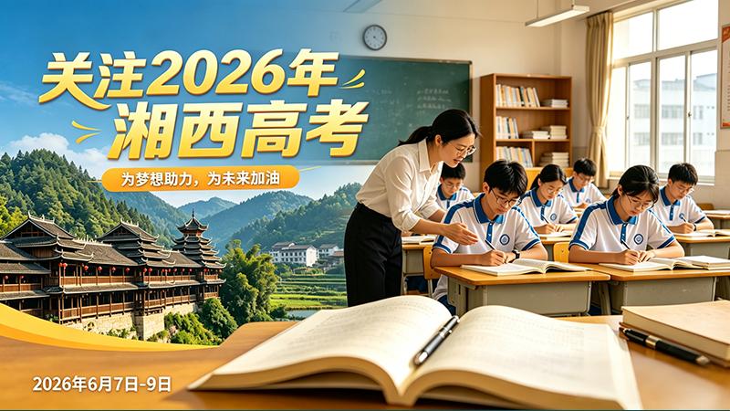关注2026年湘西高考