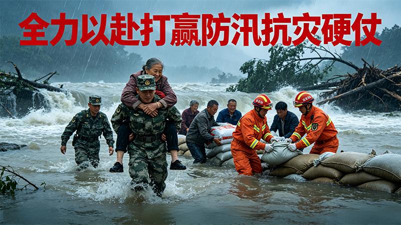 全力以赴打赢防汛抗灾硬仗