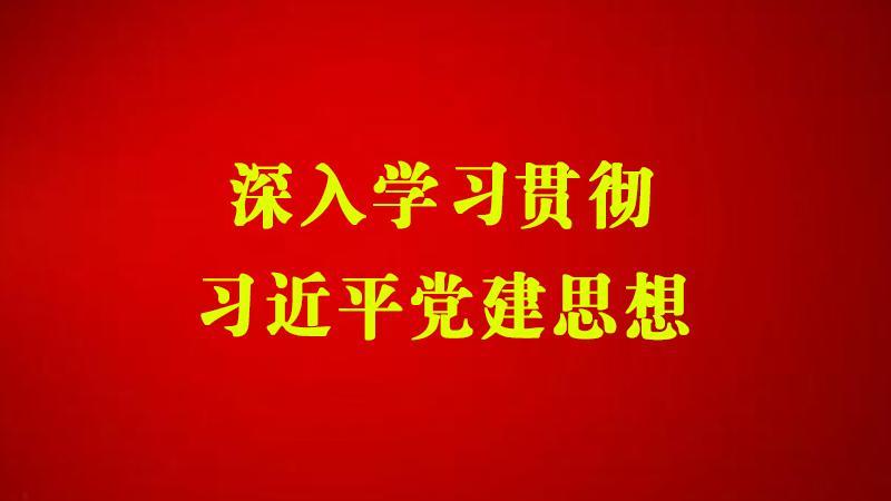 深入学习贯彻习近平党建思想